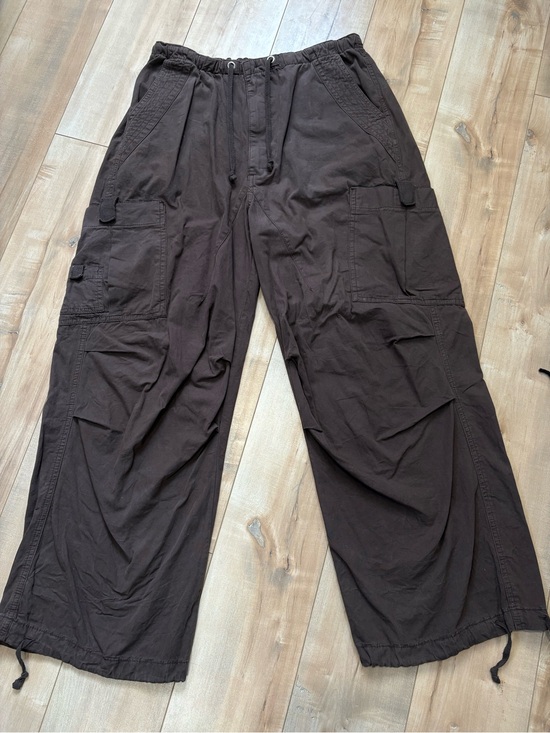 Jaded London Other - Jaded London Brown Wide-Leg Cargo Pant